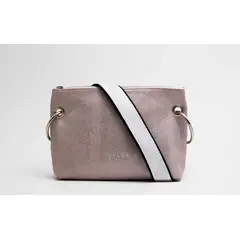 TRELKE - CARTERA CRUZADA DOMO PLATA.