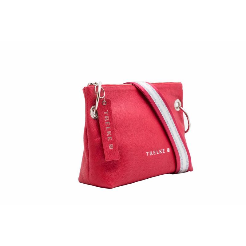 TRELKE - CARTERA CRUZADA DOMO ROJA