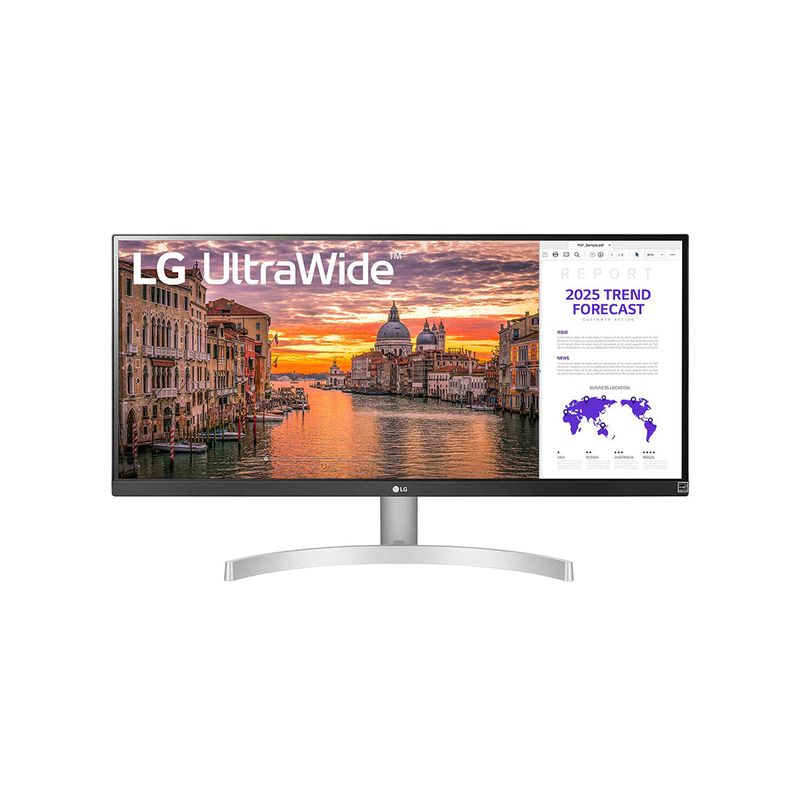 LG - Monitor 29WN600-W UltraWide FHD IPS HRD10 75Hz 5ms