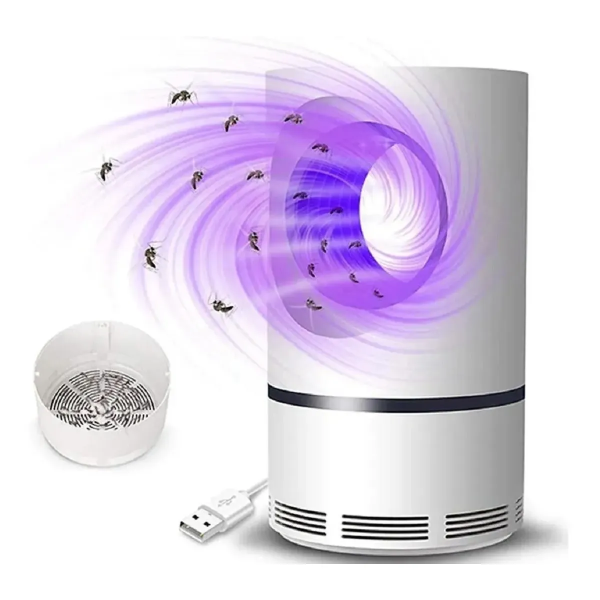 GENERICO - Lampara Mata Insectos Mosquitos Mata Zancudos Electrico