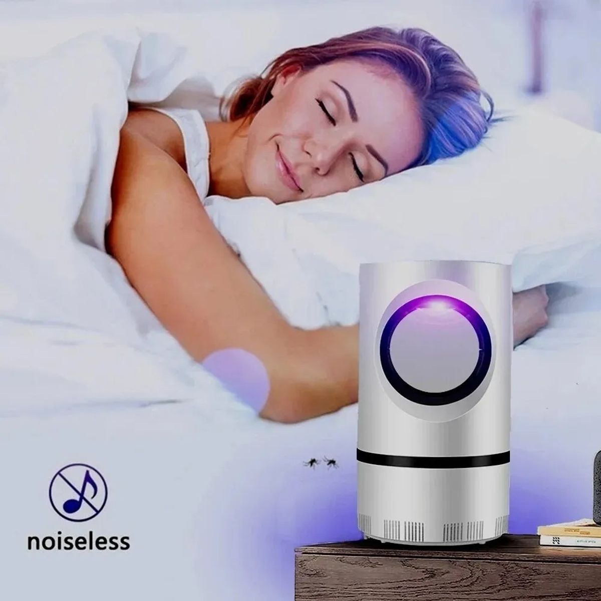 GENERICO - Lampara Mata Insectos Mosquitos Mata Zancudos Electrico