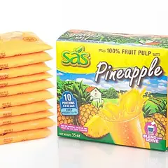 SAS - Pulpa natural de Piña - 1 kilo