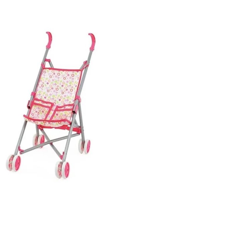 GENERICO - Coche Para Muñeca Rosado Tipo Paragua