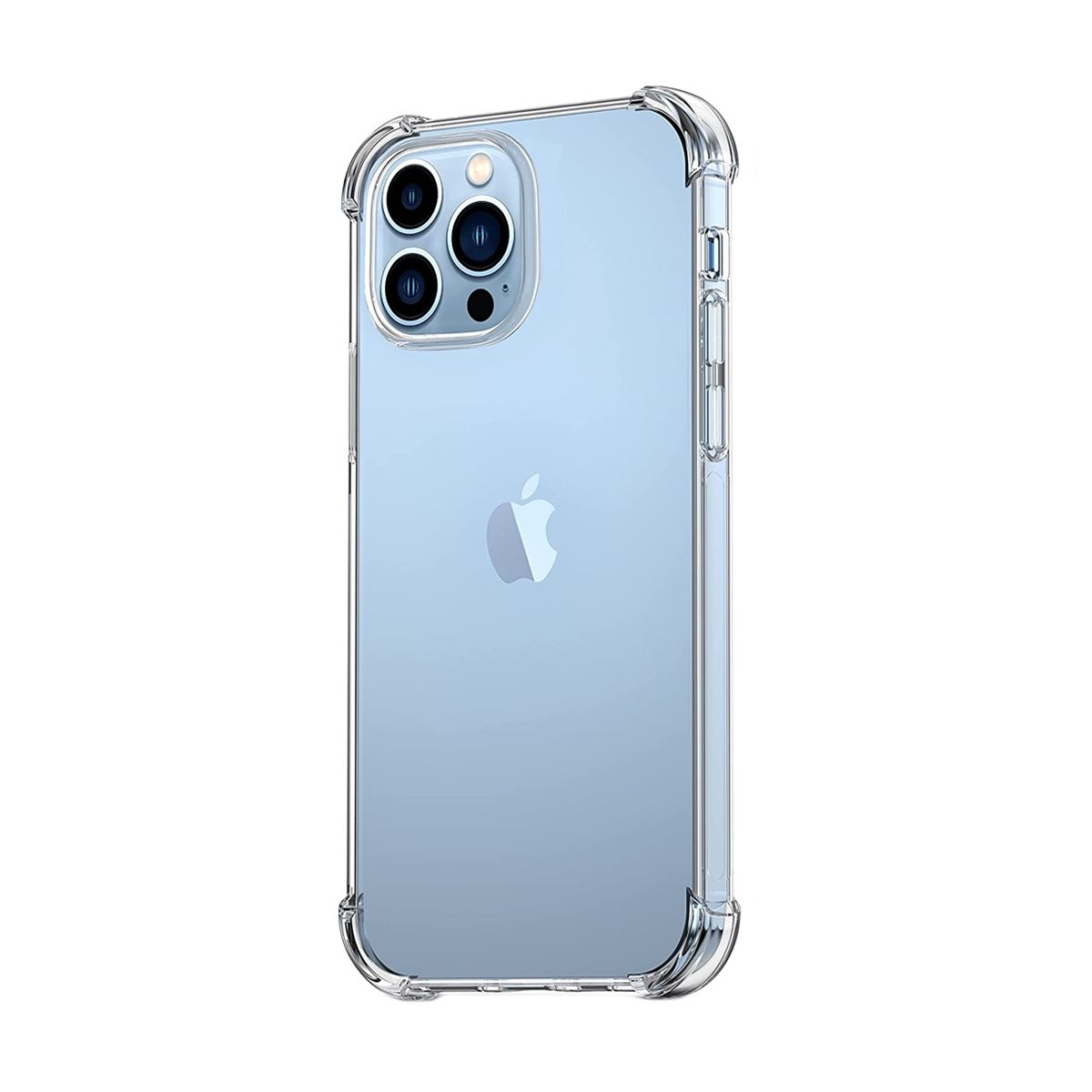 XUNDD - Carcasa para iPhone 13 Pro Transparente Reforzada