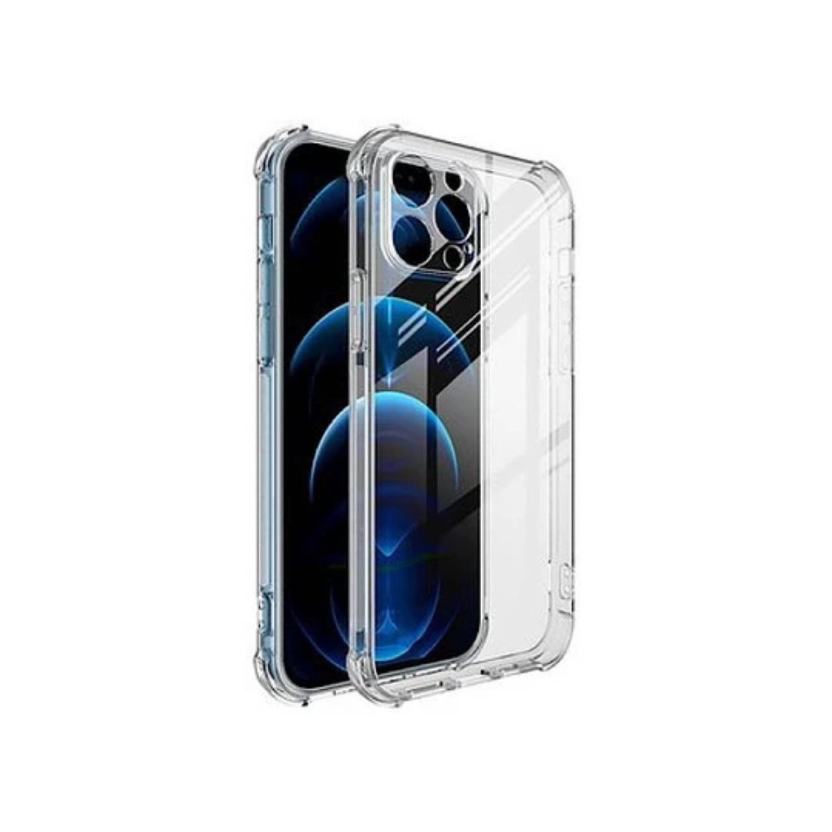 XUNDD - Carcasa para iPhone 13 Transparente Reforzada