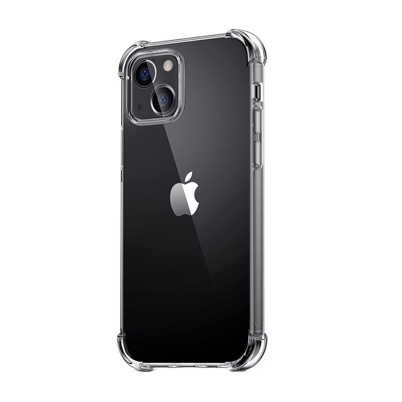 XUNDD - Carcasa para iPhone 13 Mini Transparente Reforzada