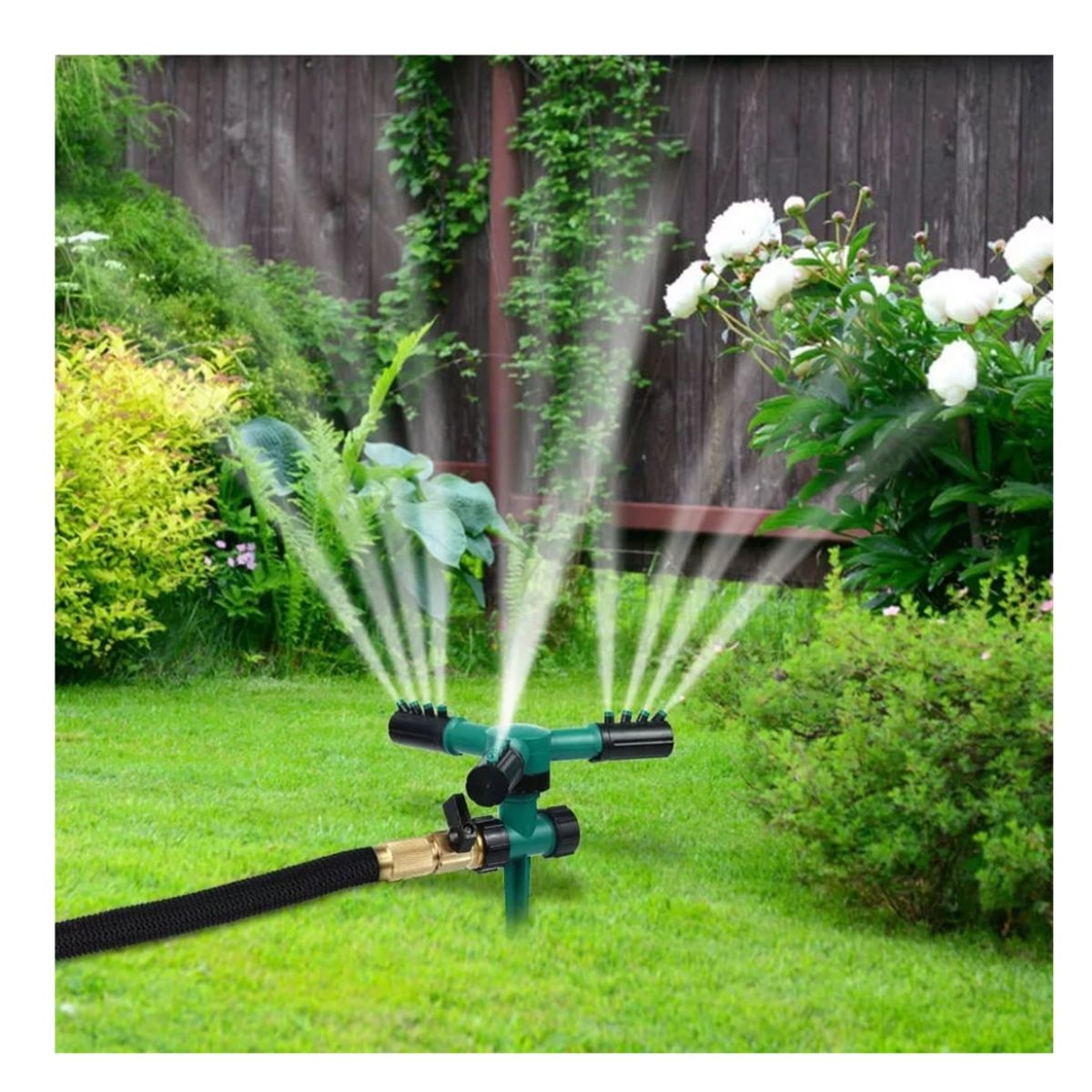 GENERICO - SISTEMA DE RIEGO ASPERSORS ROTACION 360° JARDIN