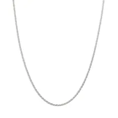 ANDREA COGGIOLA JOYAS - Cadena Turbillón 50cm Plata Fina 925