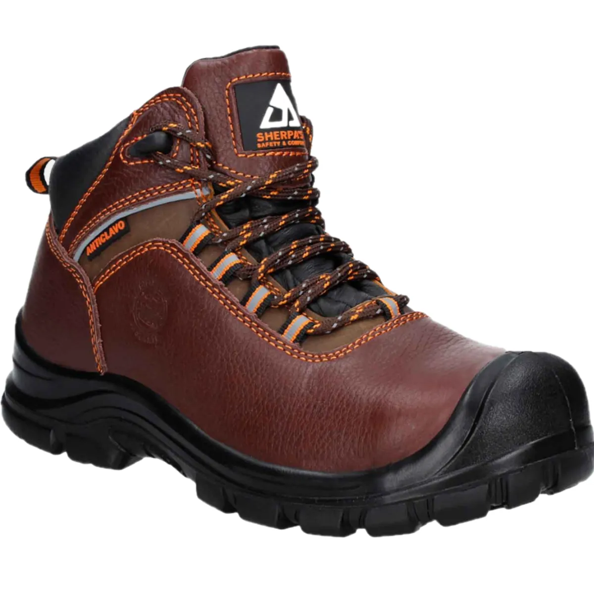 SHERPAS - ZAPATO DE SEGURIDAD ANTIRESBALANTE SHERPAS SH406 HOMBRE