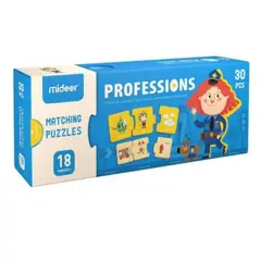 MIDEER - Rompecabezas De Profesiones 30 Piezas