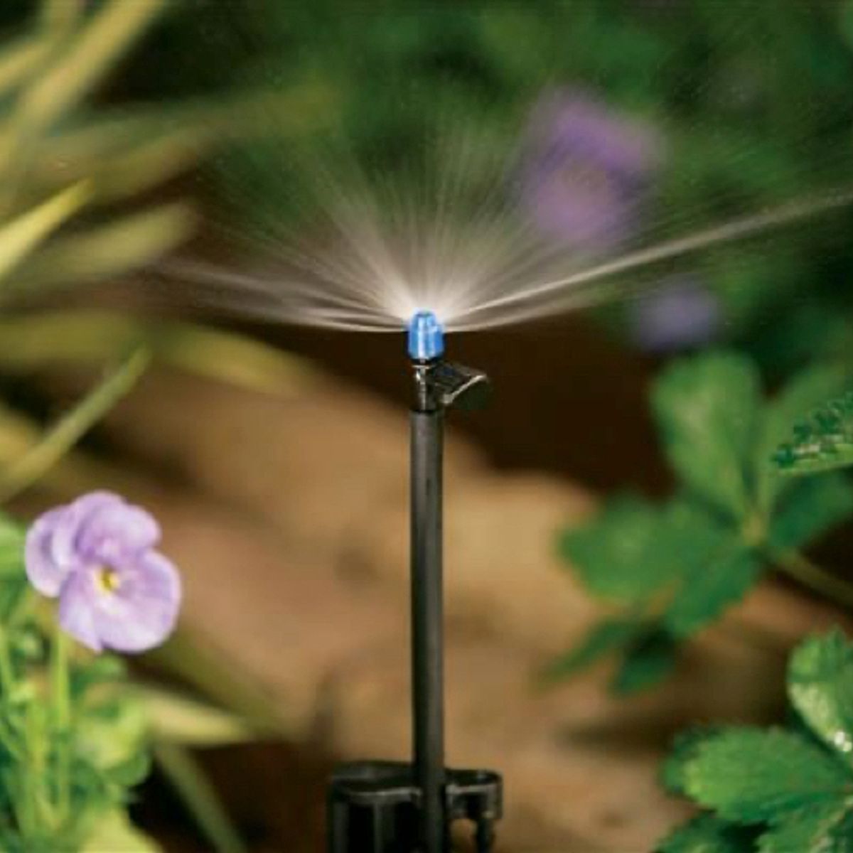 ORBIT - 10 aspersor microaspersor 180º Radio 0 a 3 mt ajustable Azul