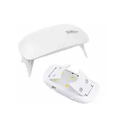 GENERICO - Mini Lámpara De Uñas Uv Led Sun Mini Color Blanco