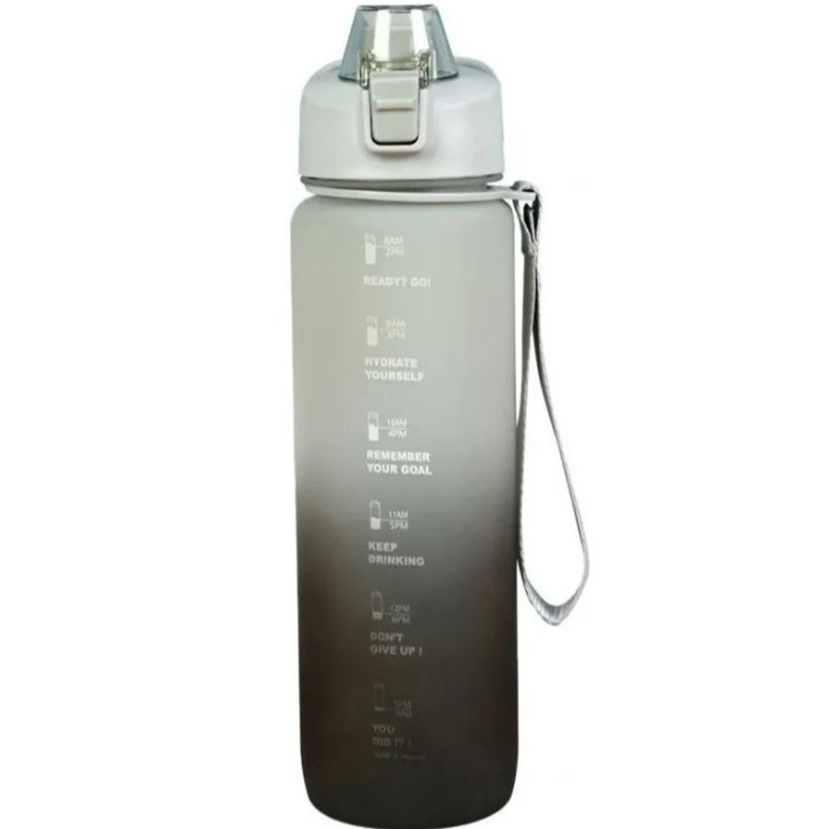 GENERICO - Botella De Agua Con Medidor Motivacional 1000 Ml