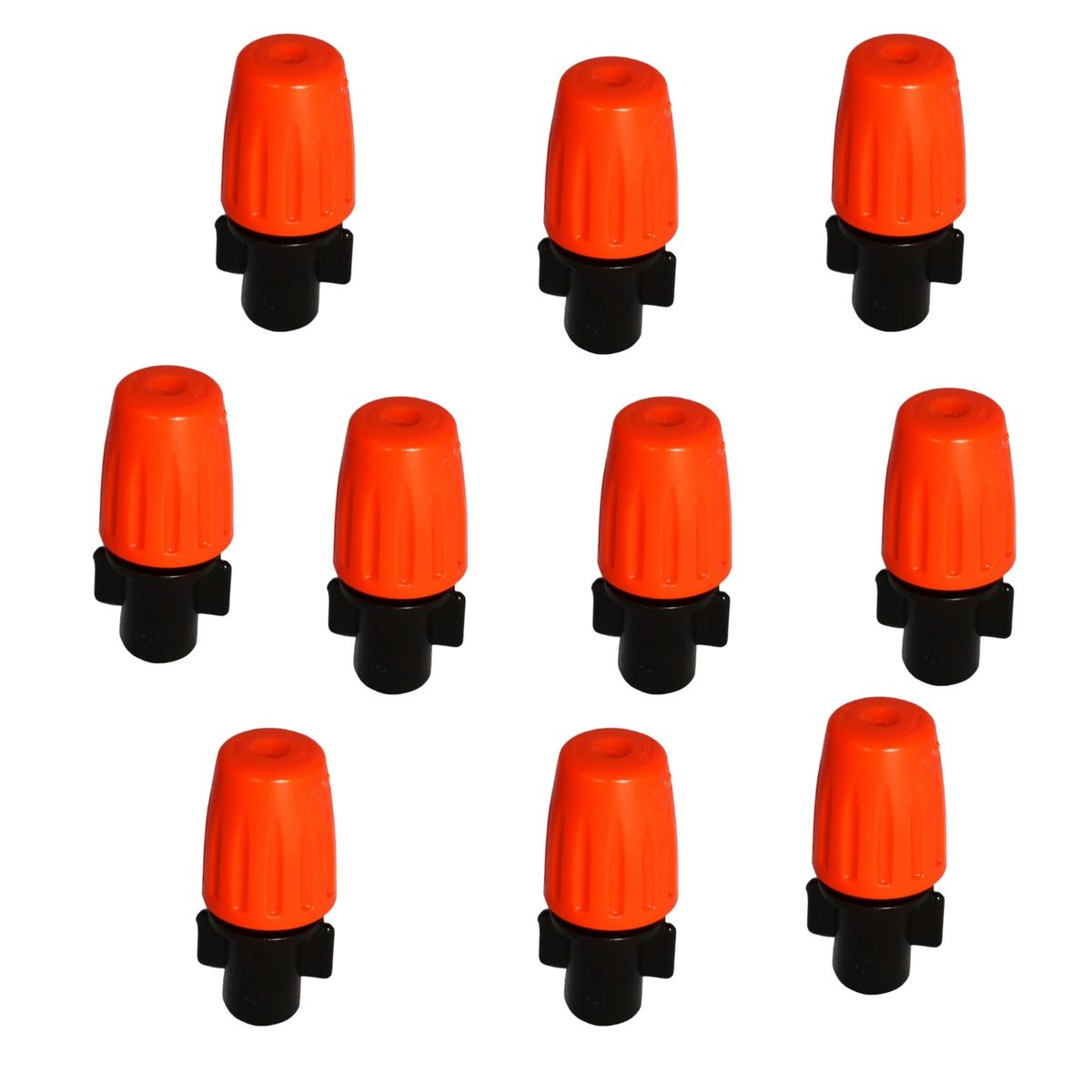 GENERICO - 10 aspersor de riego tipo neblina alcance 1 mt nebulizador