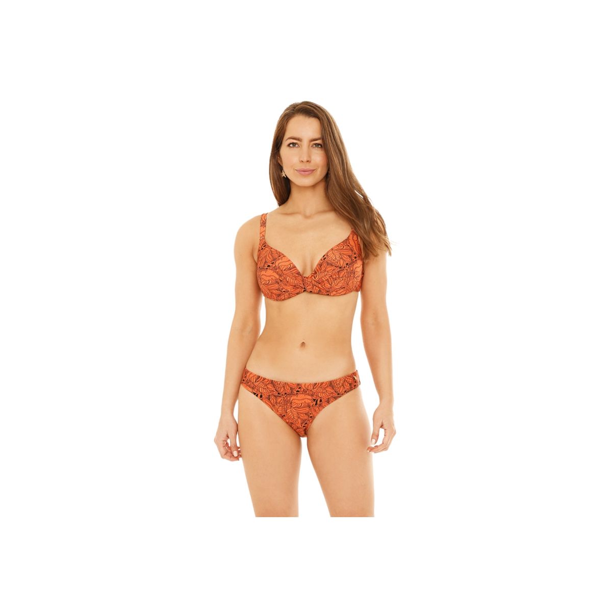 H2O WEAR - Traje de Baño Bikini Mujer H2O Wear Copa Semi Brillo Cobre - Cobre