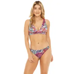 H2O WEAR - Traje de Baño Bikini Mujer Halter Banda Magenta - Magenta