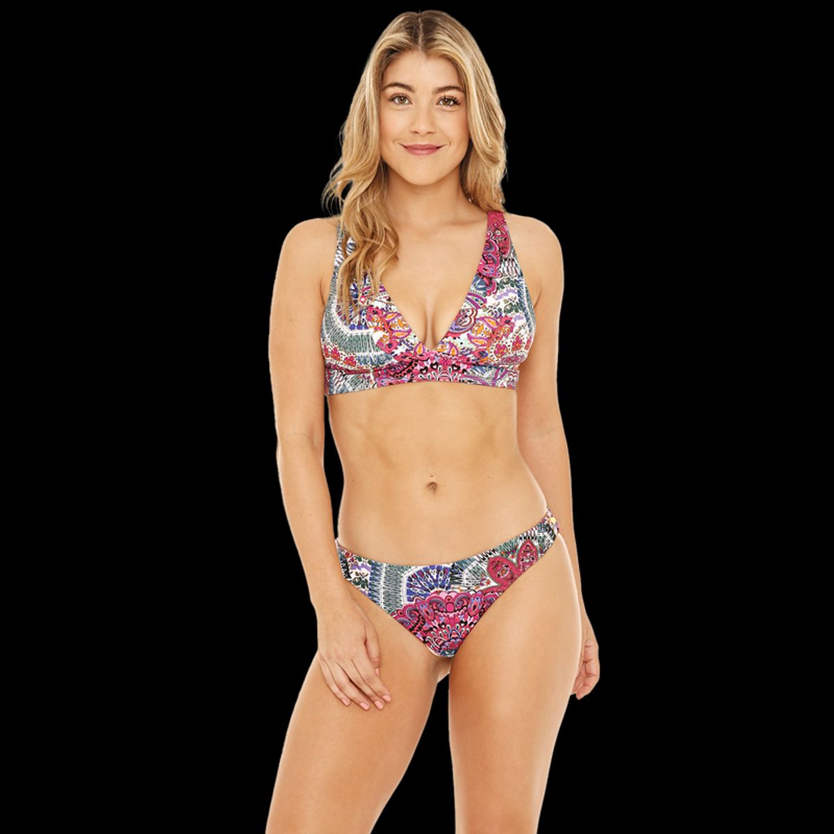 H2O WEAR - Traje de Baño Bikini Mujer H2O Wear Halter Banda Magenta - Magenta
