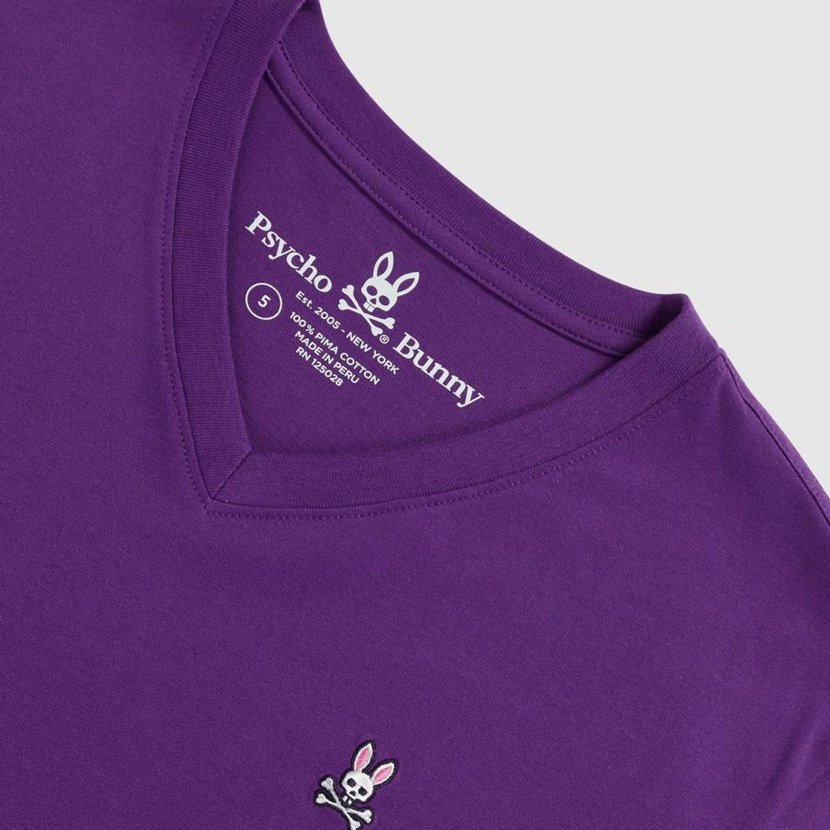 PSYCHO BUNNY - BÁSICA MANGA CORTA CUELLO V.