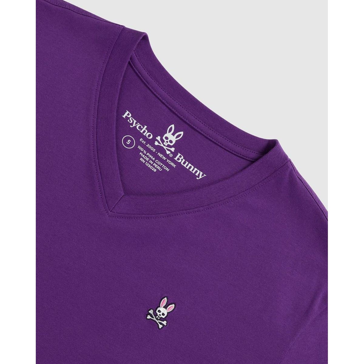 PSYCHO BUNNY - BÁSICA MANGA CORTA CUELLO V.