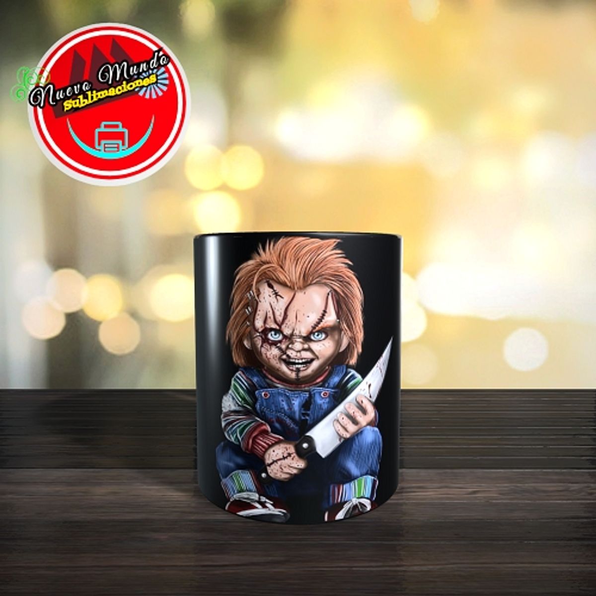 GENERICO - TAZA MAGICA - CHUCKY