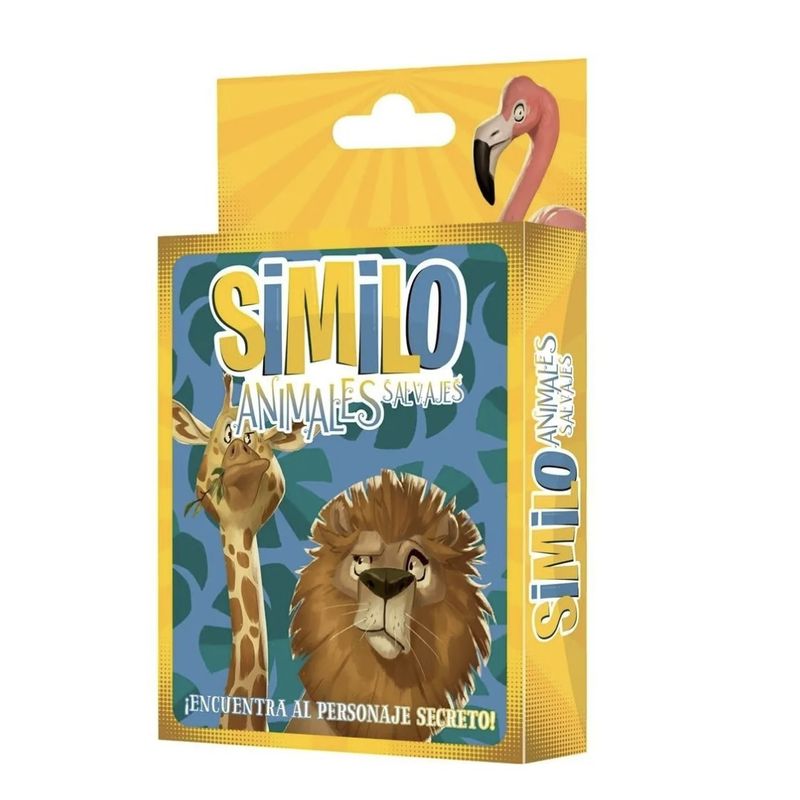 EDGE ENTERTAINMENT - Similo Animales Salvajes - Juego De Mesa - Español