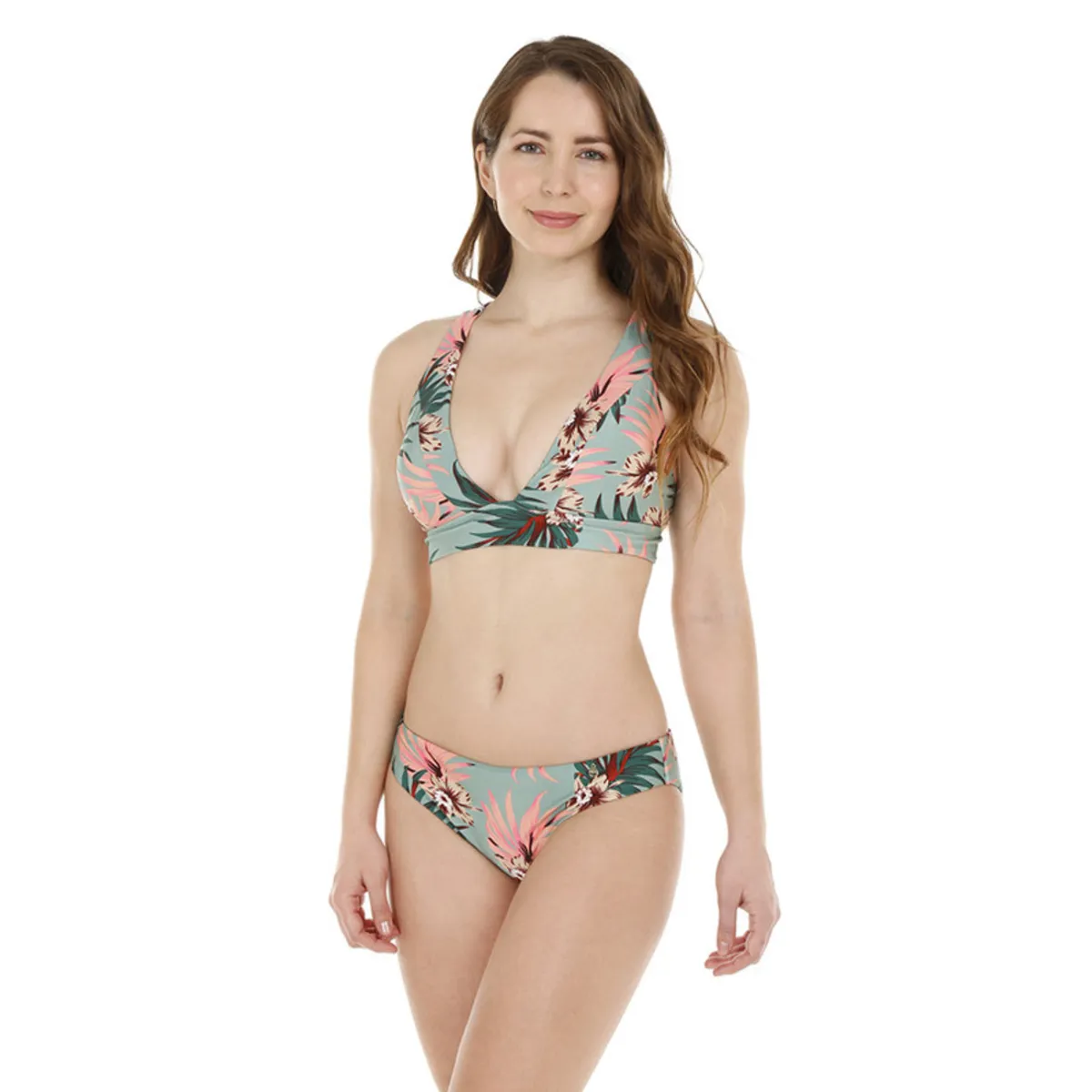 H2O WEAR - Traje de Baño Bikini Mujer H2O Wear Copa con Brillo Verde - Verde