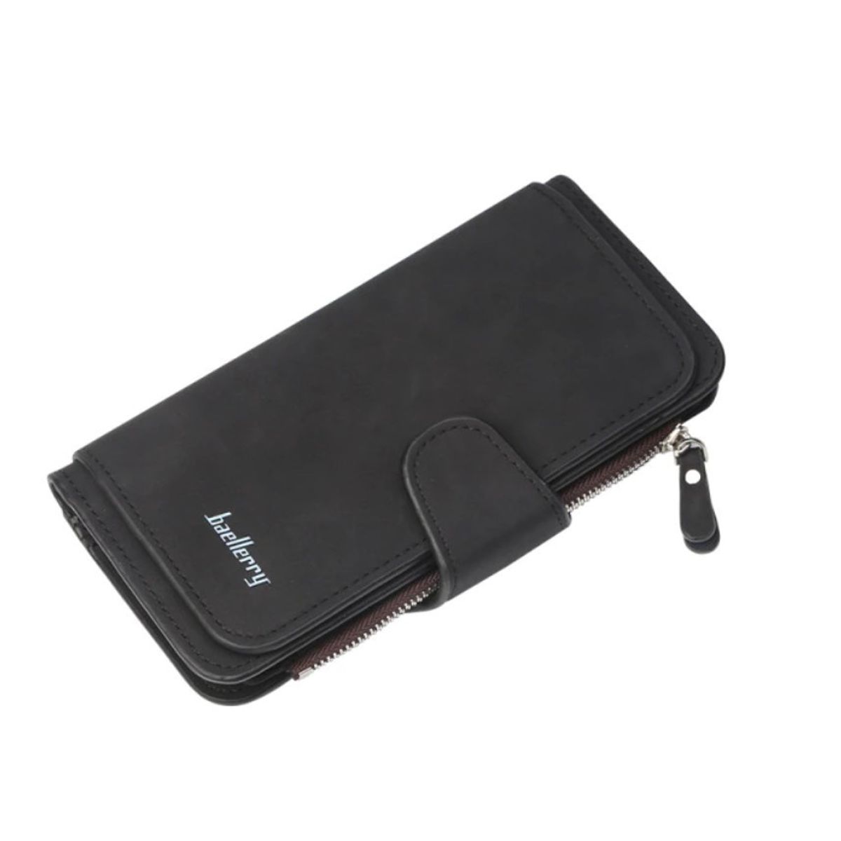 BAELLERRY - Billetera Larga Cuero Pu Lujo Moda Casual Mujer Baellerry