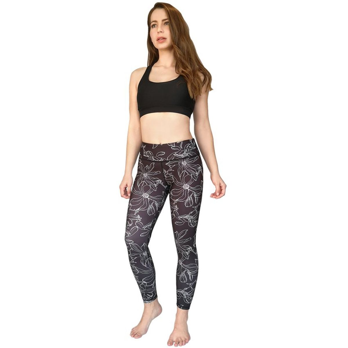 H2O WEAR - Mujer Calza Legging H2O Wear Flor lineal Rosado