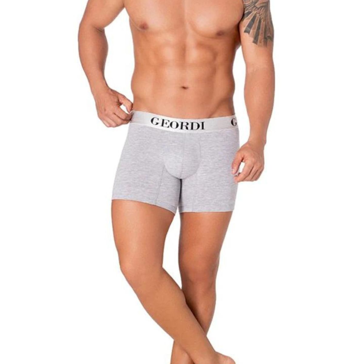 DIANE & GEORDI - TriPack Bóxer medio unicolor polialgodón GG08L8