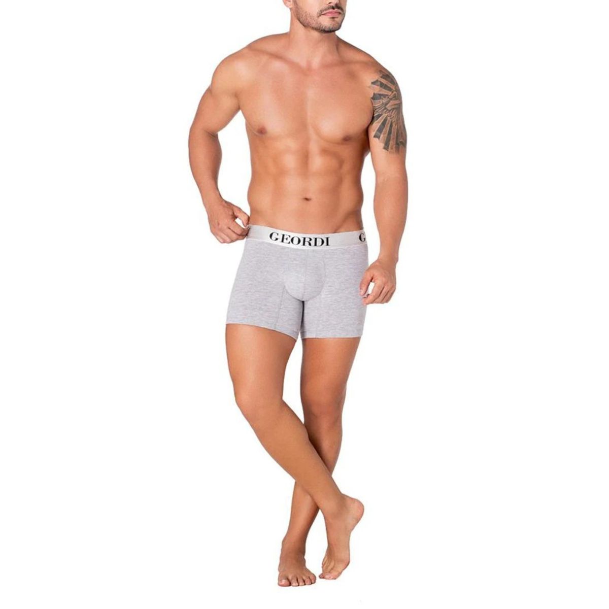 DIANE & GEORDI - TriPack Bóxer medio unicolor polialgodón GG08L8