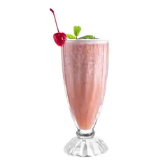 CHERRY - Set de 6 vasos milkshake, helado, jugo, bebida, etc 360ml