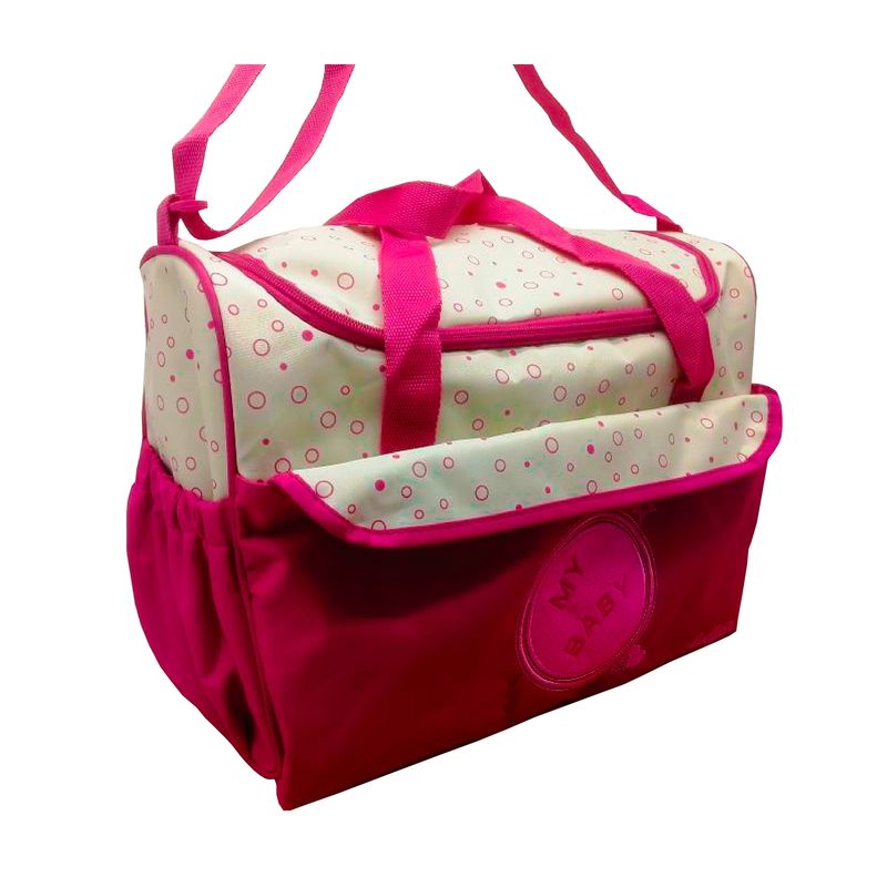 CHALLATIN - Bolso maternal My Baby Rosado