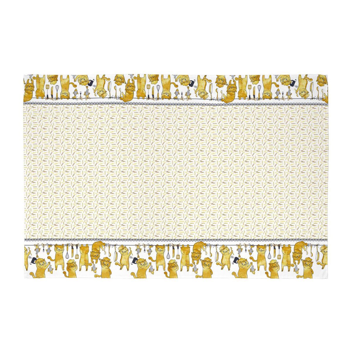 TEKA - Mantel 140 X 210 cm - Estampado Gatitos