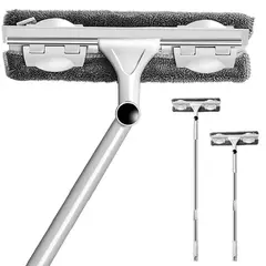 MIABU - Limpia Vidrios Extensible Telescópico Largo ajustable