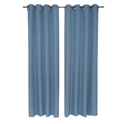 Imagen 2 del producto Set de Cortinas Blackout 2 Paños Color Azul