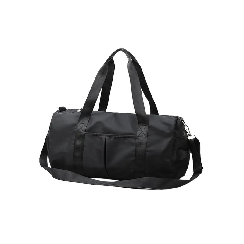 GENERICO - Bolso De Viaje Amplio Impermeable Negro Intenso
