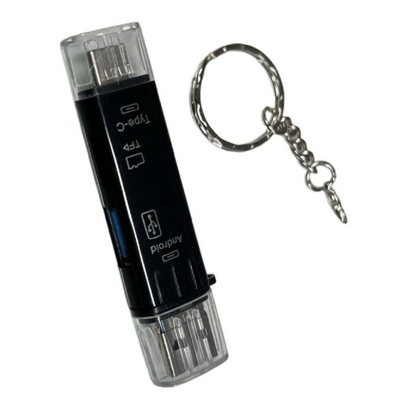 DM - LECTOR DE MEMORIAS TIPO C Y USB OTG DM