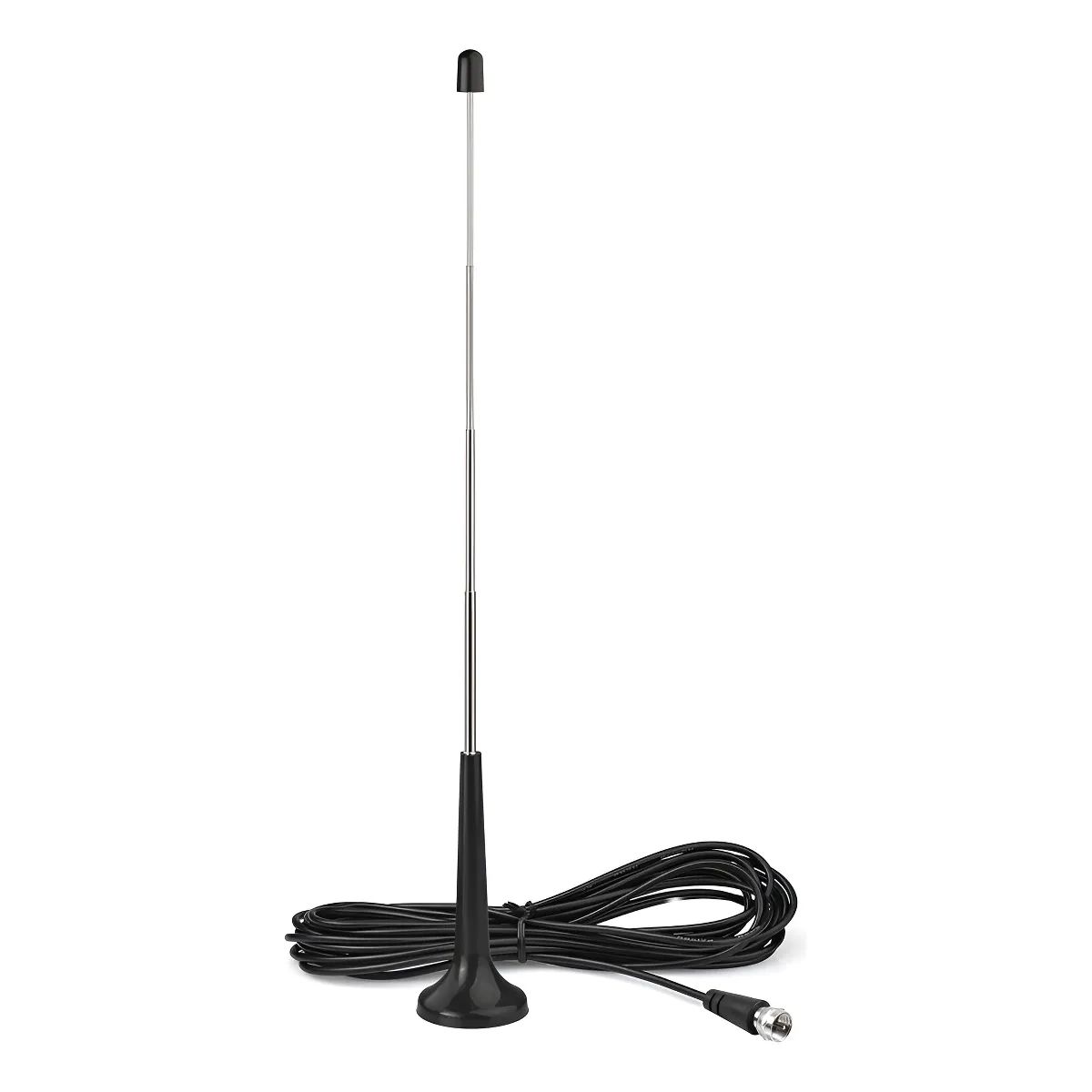 GENERICO - Mini Antena Digital Para Tv Con Base Magnetica Interior Y Exterior Alta Recepcion FIGOIMPORT