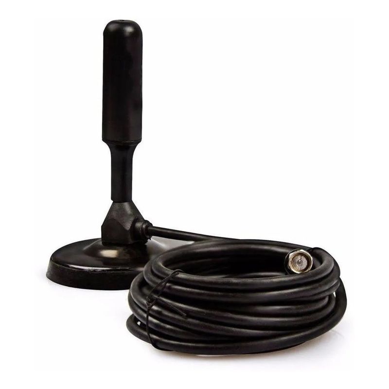GENERICO - Antena Tv HD Con Iman Digital ExteriorInterior