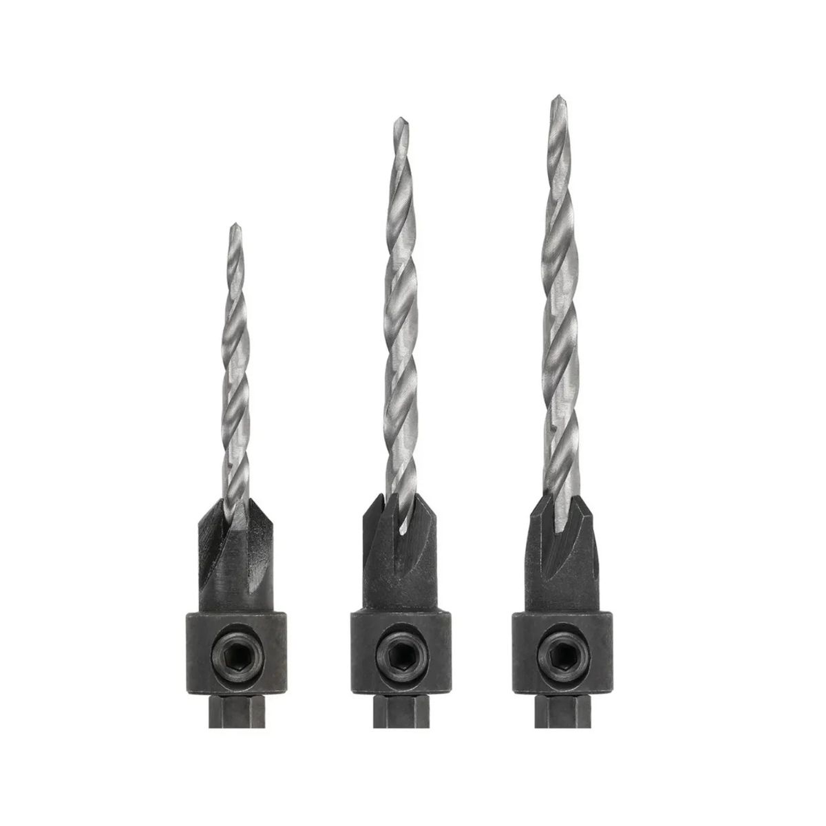 DEWALT - Set 3 Brocas Avellanadoras #6-#8-#10 Dewalt Dw2535