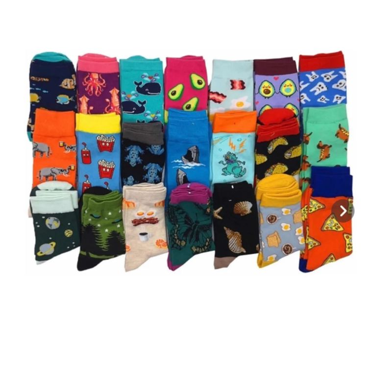 EVERSO - Pack 12 Calcetines Diseños Surtido para Hombre