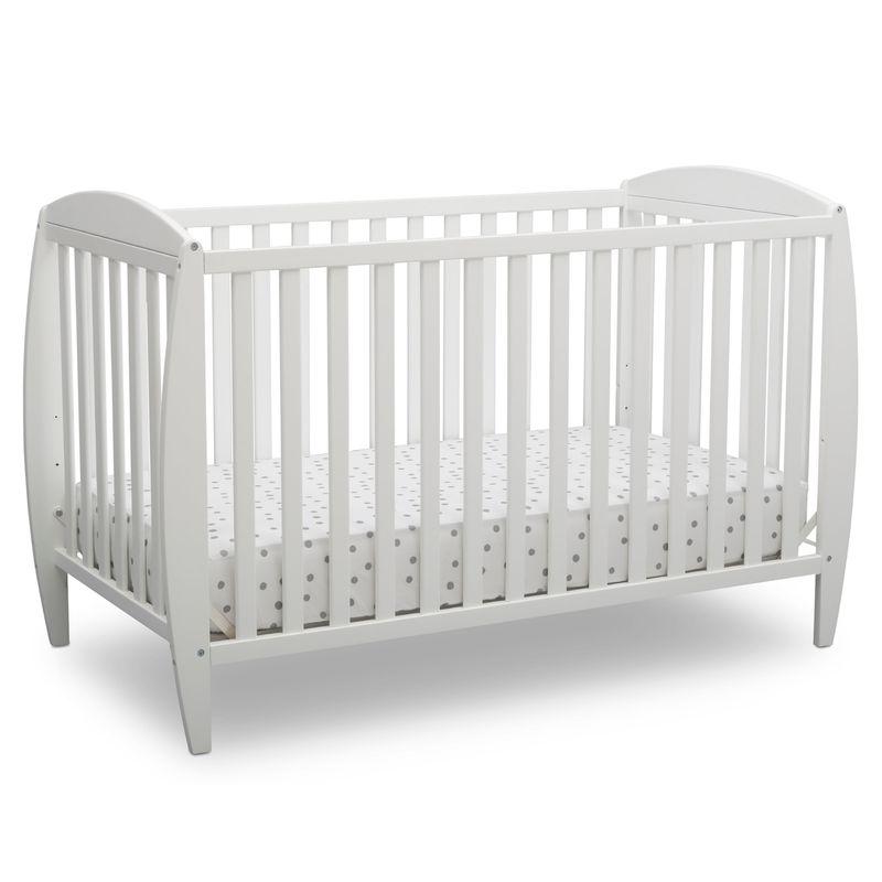 DELTA CHILDREN - CUNA DE MADERA 4 EN 1 TAYLOR BLANCA