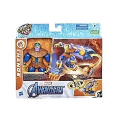 HASBRO - Figura Bend And Flex Missions Thanos Fire Mission