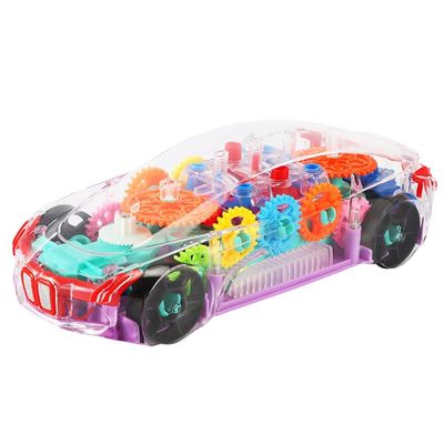 Imagen 2 del producto Auto transparente de Engranaje con Luz y Sonido