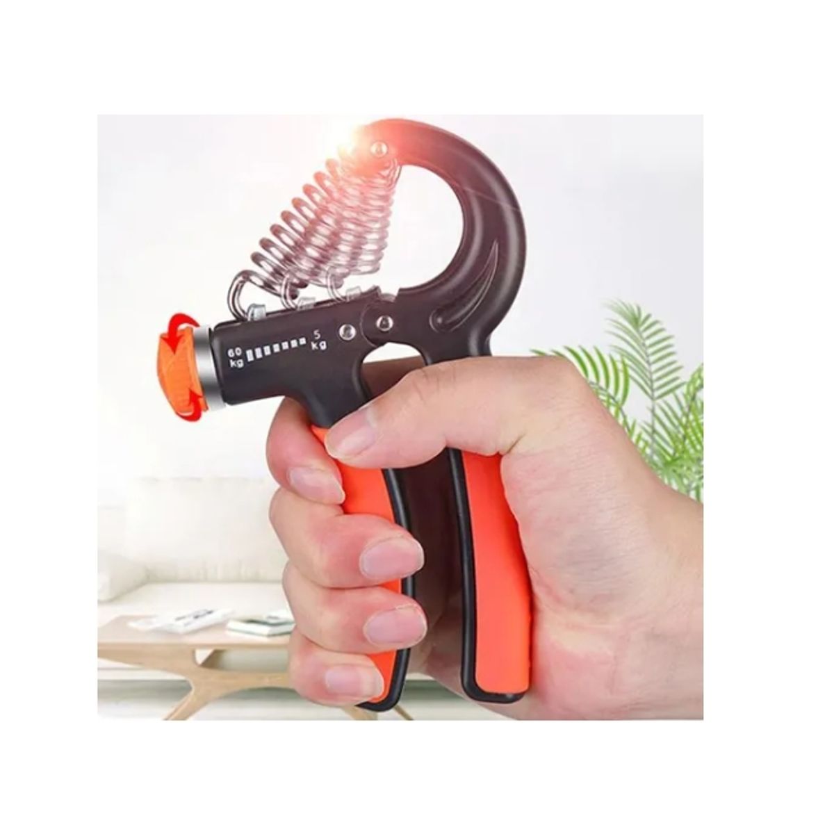 GENERICO - Ejercitador Antebrazo Mano Muñeca Graduable 5 A 60 Kg