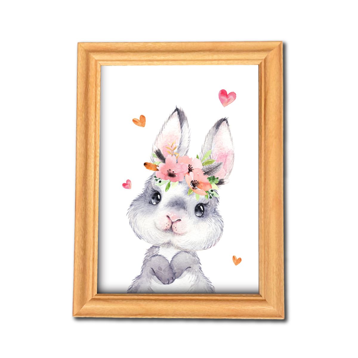 GENERICO - Cuadro Infantil Conejita Bebé