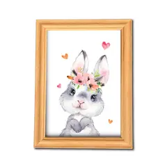 GENERICO - Cuadro Infantil Conejita Bebé