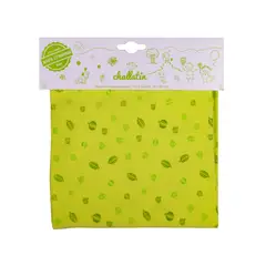 CHALLATIN - Pack Manta Estampada Tuto Grande En Bolsa Verde