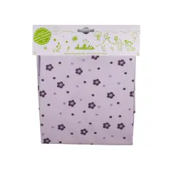 CHALLATIN - Pack Manta Estampada Tuto Grande En Bolsa Lila