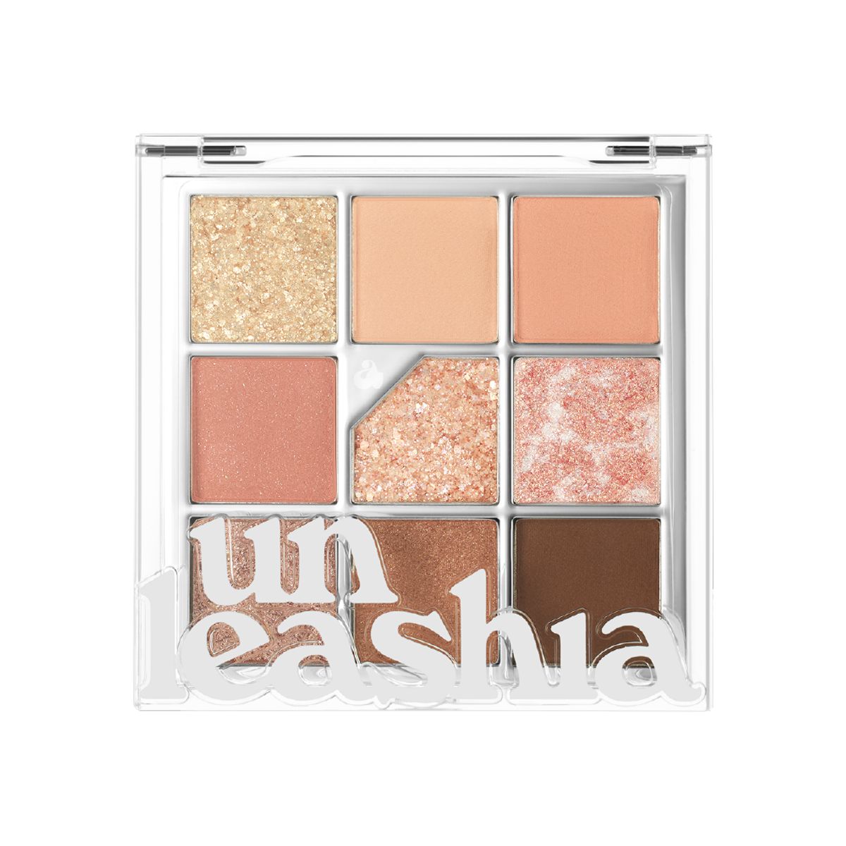 UNLEASHIA - Paleta de Sombras Glitter No. 3 All Of Coral Pink Unleashia